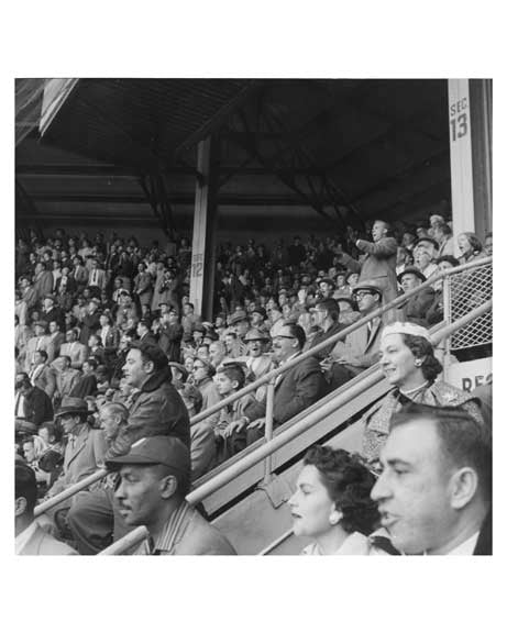 Fans at Ebbets Field