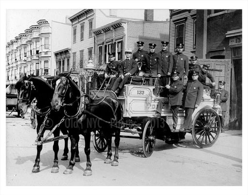 FDNY Engine 133 Flushing, NY Old Vintage Photos and Images