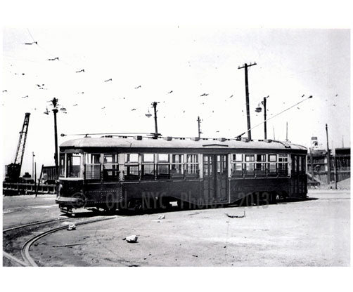 Ferry Loop Trolley Line 1948 Old Vintage Photos and Images