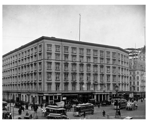 Fifth Avenue Hotel circa 1890 Old Vintage Photos and Images