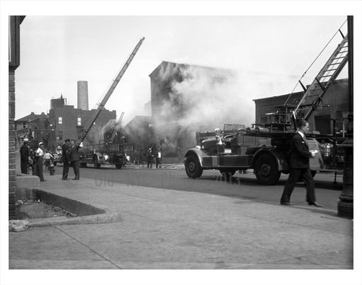 Fire in Brooklyn Old Vintage Photos and Images