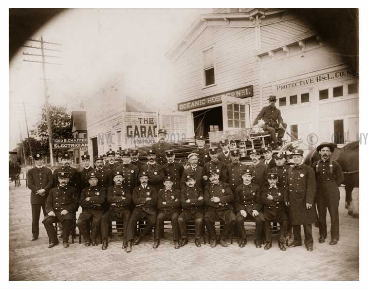 Firemen of Far Rockaway Queens Old Vintage Photos and Images