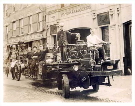 Firemen with Truck Old Vintage Photos and Images