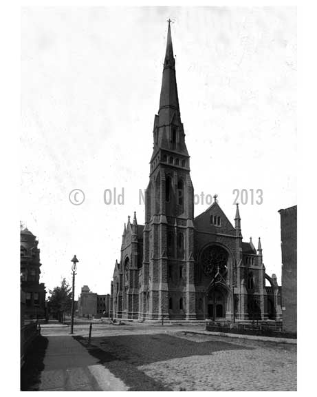 First Reformed Church - 7th Avenue 1895 Old Vintage Photos and Images