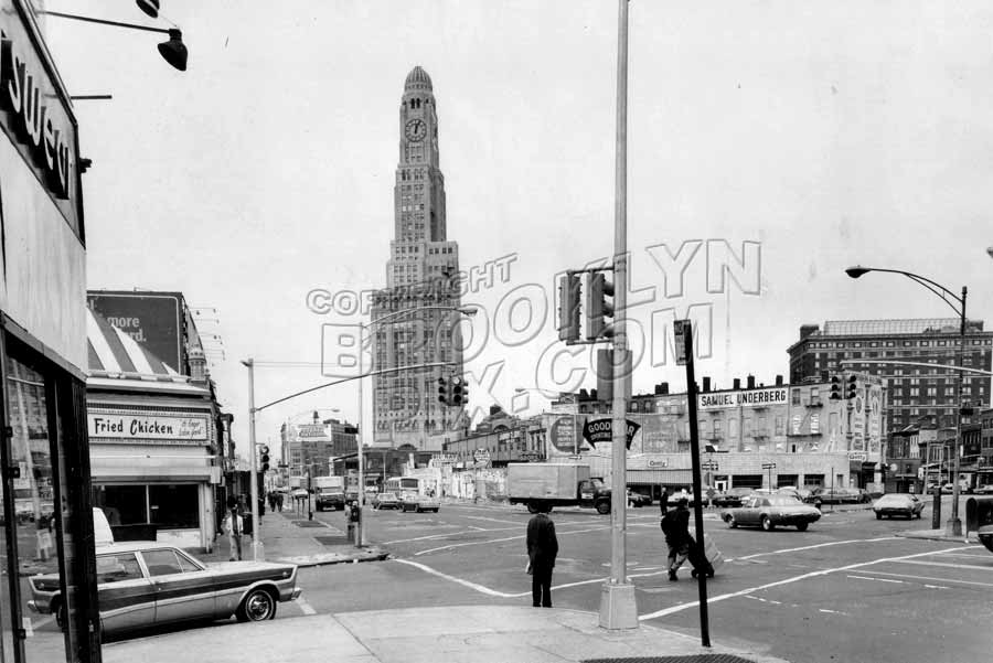 Flatbush and Fifth Avenues, 1973 Old Vintage Photos and Images