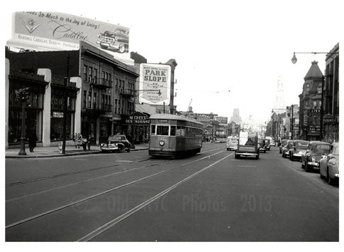 Flatbush Ave between 7th & 8th Avenues Old Vintage Photos and Images