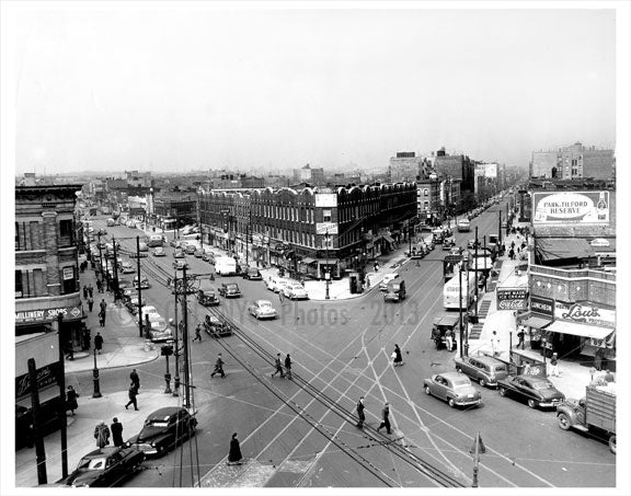 Flatbush Ave  intersection Old Vintage Photos and Images