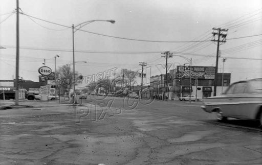 Flatbush Avenue looking south from East 53rd Street to Avenue U prior to Kings Plaza, 1964 Old Vintage Photos and Images