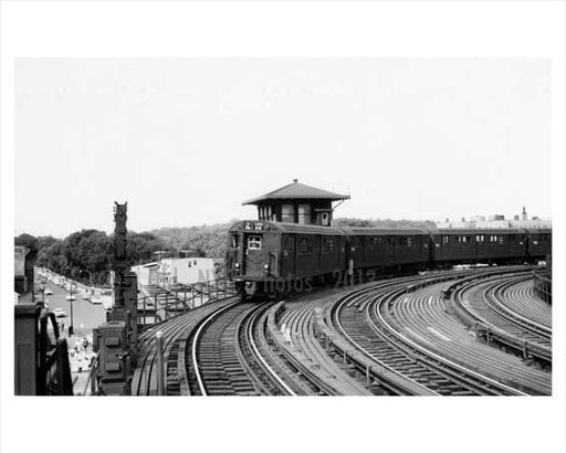 Flatbush Avenue Train - Flatbush - Brooklyn NY Old Vintage Photos and Images