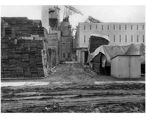Flatbush relief sewer - from 36th St. 1925 Old Vintage Photos and Images