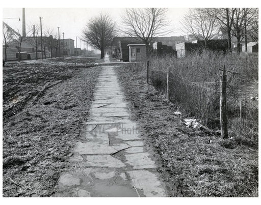 Flatbush relief sewer - from Ave H. 1925 Old Vintage Photos and Images