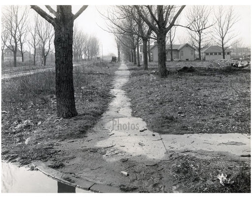 Flatbush Sewer from  Troy Ave 1925 Old Vintage Photos and Images