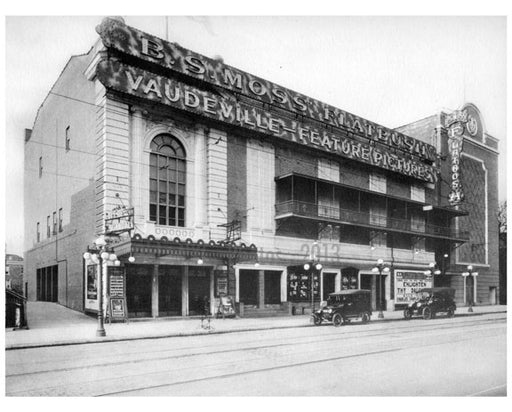 Flatbush Theatre - Moss Theater Old Vintage Photos and Images