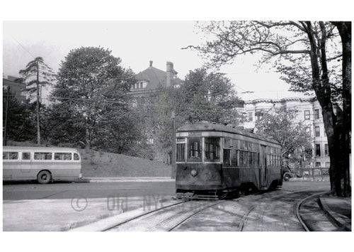 Flatbush Trolley Line 1949 Old Vintage Photos and Images