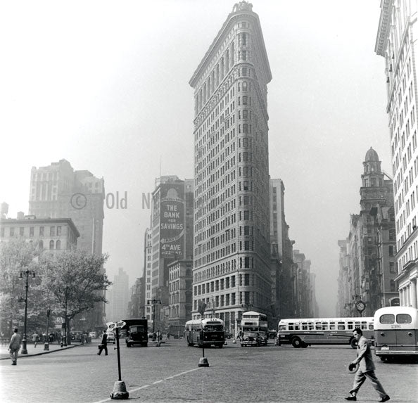 Flatiron district NYNY Old Vintage Photos and Images