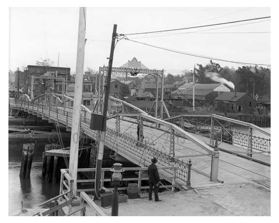 Flushing Creek Bridge - Flushing - Queens NY Old Vintage Photos and Images