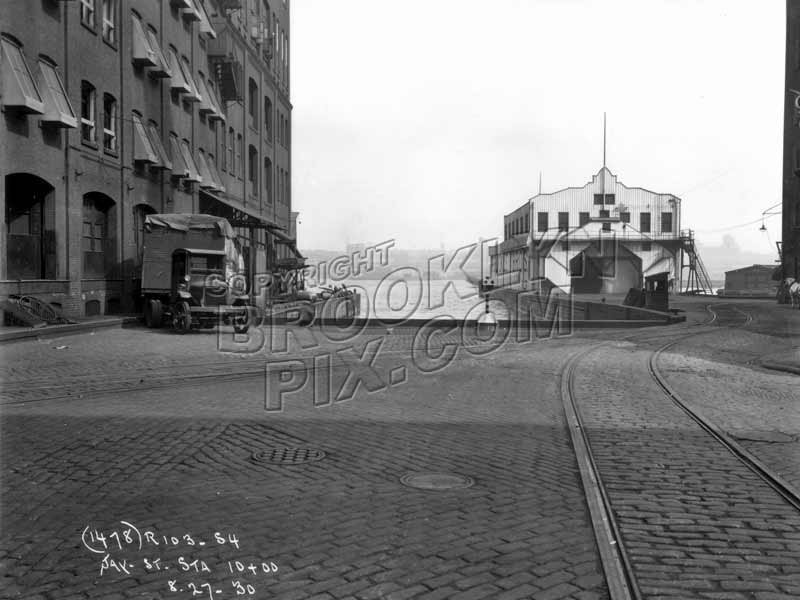 Foot of Jay Street at East River, 1930 DUMBO Old Vintage Photos and Images