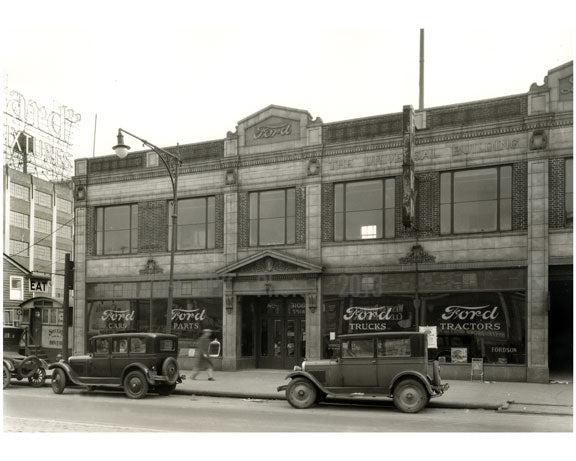Ford Dealerwship at 31-08 Northern Blvd 1928 Long Island City - Queens NY Old Vintage Photos and Images