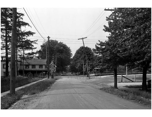 Former Flushing railroad crossing 1917 Old Vintage Photos and Images