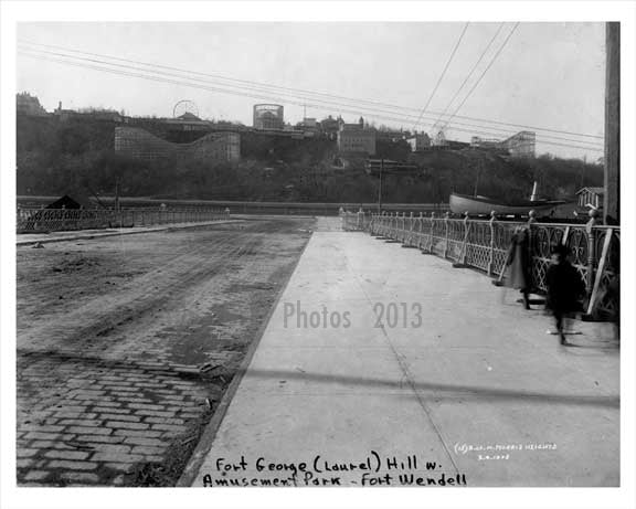 Fort George - Paradise Park Amusement - Morris Heights 1908 Bronx  NY Old Vintage Photos and Images