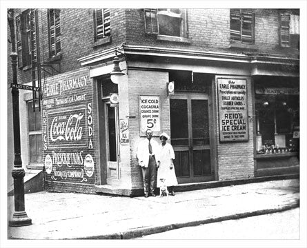 Fort Greene Hudson Avenue Vinegar Hill Black-owned Pharmacy 1930 Old Vintage Photos and Images
