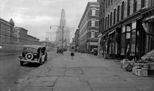 Fourth Avenue looking northeast to Douglass Street, 1940 Old Vintage Photos and Images