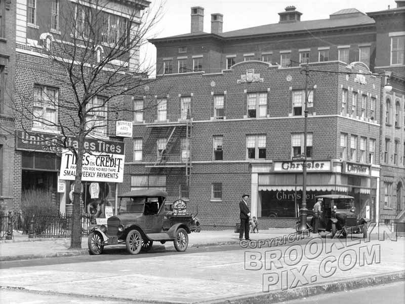 Fourth Avenue near 60th Street, 1927