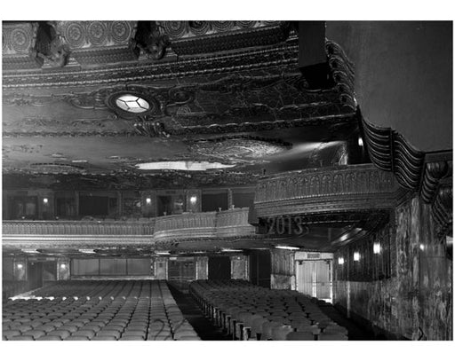 Fox Theater - half of the Mezzanine  - 20 Flatbush Ave & 1 Nevins St. Old Vintage Photos and Images