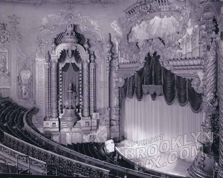 Fox Theater interior, stage from the balcony Old Vintage Photos and Images
