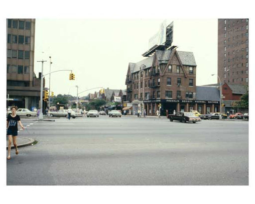 Franklin Society Federal Savings Bank - Queens Blvd.  Forest Hills  Queens 1981 Old Vintage Photos and Images