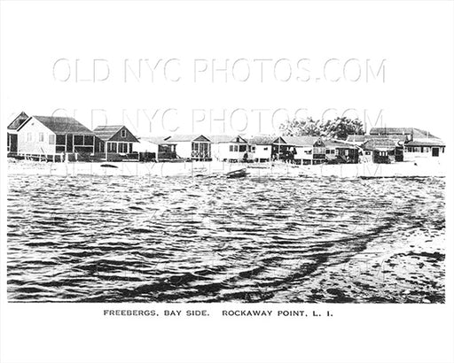 Freebergs Hotel Bay Side Rockaway Point LI Old Vintage Photos and Images