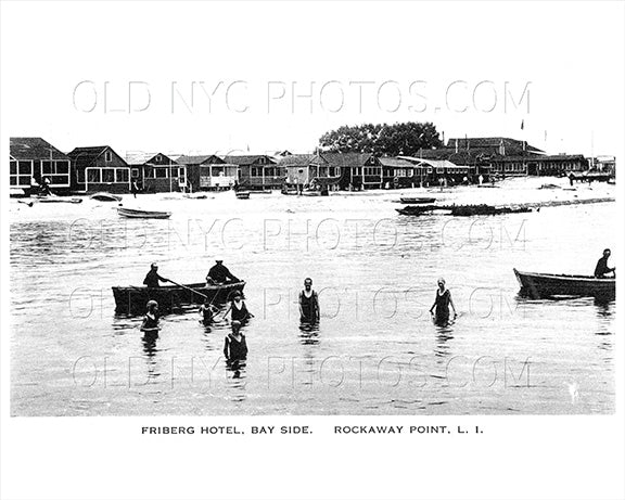 Friberg Hotel Bay Side Rockaway Point Old Vintage Photos and Images