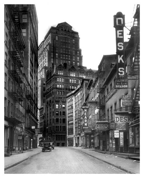 Fulton Street Old Vintage Photos and Images