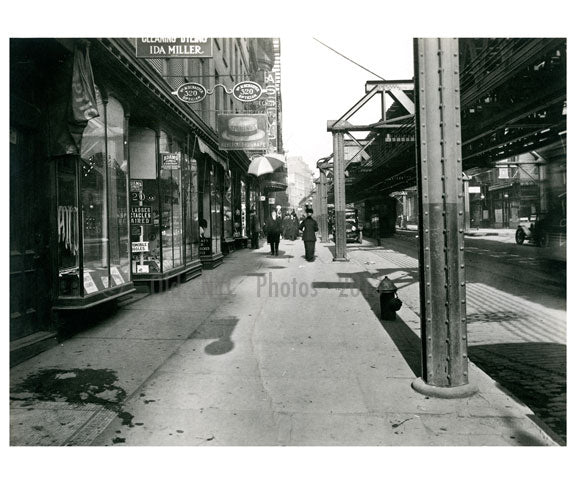 Fulton Street 1915 - Bedford-Stuyvesant - Brooklyn NY Old Vintage Photos and Images