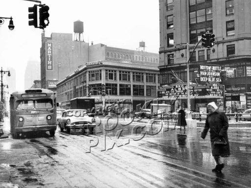 Fulton Street at Albee Square, 1959 Old Vintage Photos and Images