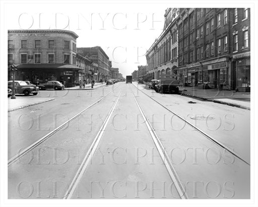 Fulton Street East to Marcy Avenue, 1943 Old Vintage Photos and Images