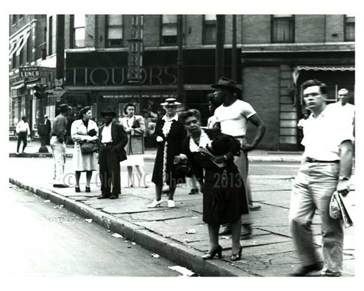 Fulton Street - Vanderbilt - Brooklyn NY 1946 Old Vintage Photos and Images