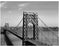 George Washington Bridge  with Manhattan in the Background Old Vintage Photos and Images
