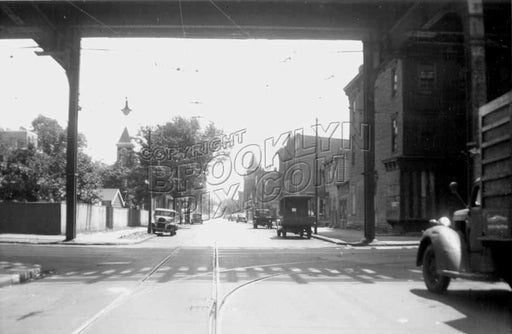 Georgia Avenue south to Fulton Street, 1946 Old Vintage Photos and Images