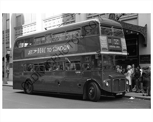 Gimbel Brothers Bus London maybe New York
