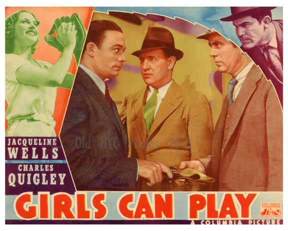 Girls Can Play - Columbia Pictures - Vintage Posters Old Vintage Photos and Images