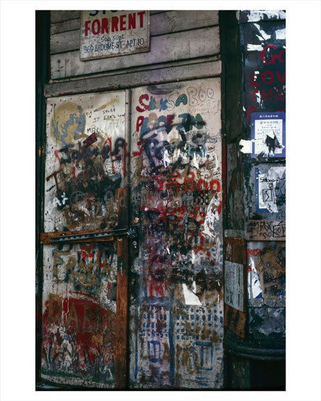 Graffiti in Manhattan circa 1970 Old Vintage Photos and Images