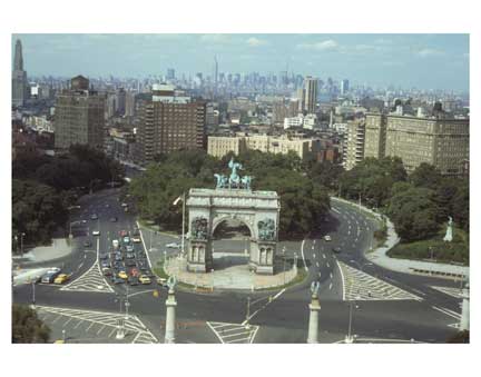 Grand Army Plaza Prospect Park Brooklyn NY Old Vintage Photos and Images