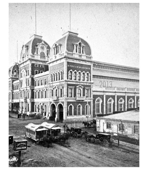 Grand Central Depot circa 1875 Old Vintage Photos and Images