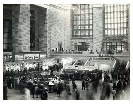 Grand Central Station 42nd Street - Midtown Manhattan Old Vintage Photos and Images