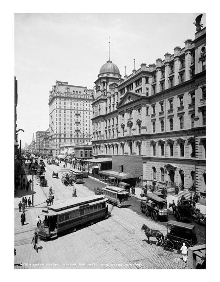 Grand Central Station & Hotel Manhattan Old Vintage Photos and Images