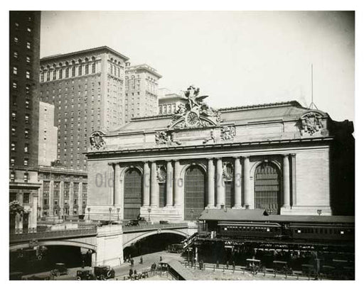 Grand Central Station Midtown Manahattan 1923 NYC Old Vintage Photos and Images