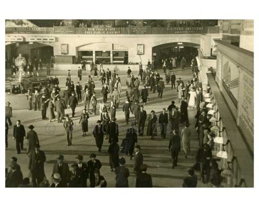 Grand Central Station Midtown Manahattan 1936 NYC Old Vintage Photos and Images