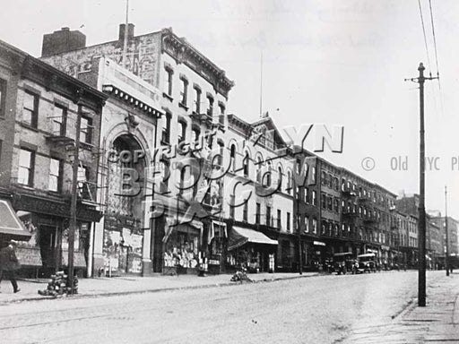 Grand Street, between Berry and Bedford, 1922 Williamsburg Brooklyn NY Old Vintage Photos and Images