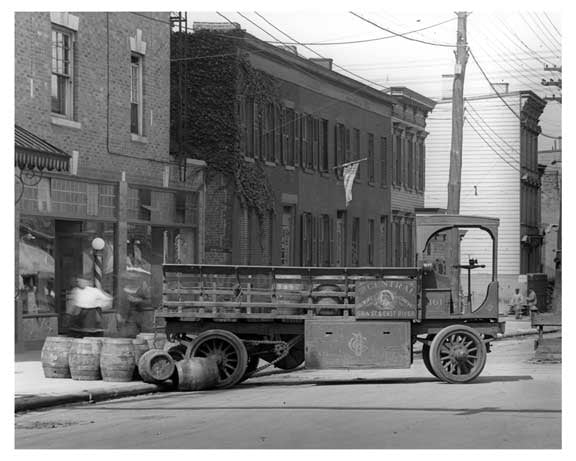Grand Street  - Williamsburg - Brooklyn, NY 1917 B Old Vintage Photos and Images
